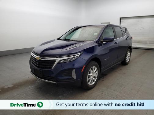 Blue Glow Metallic 2022 Chevrolet Equinox 1LT