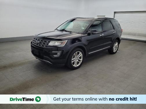 Shadow Black 2017 Ford Explorer Limited