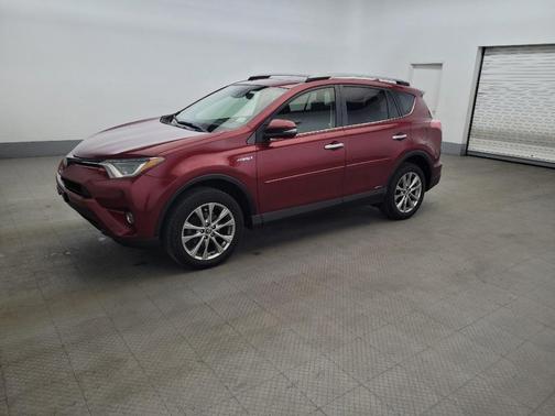 Ruby Flare Pearl 2018 Toyota RAV4 Hybrid Limited