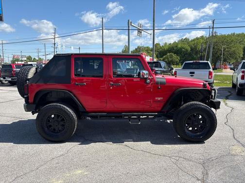 Firecracker Red Clear Coat 2015 Jeep Wrangler Unlimited Sahara