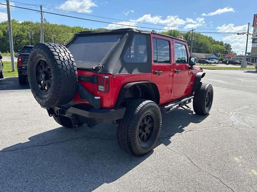 Firecracker Red Clear Coat 2015 Jeep Wrangler Unlimited Sahara