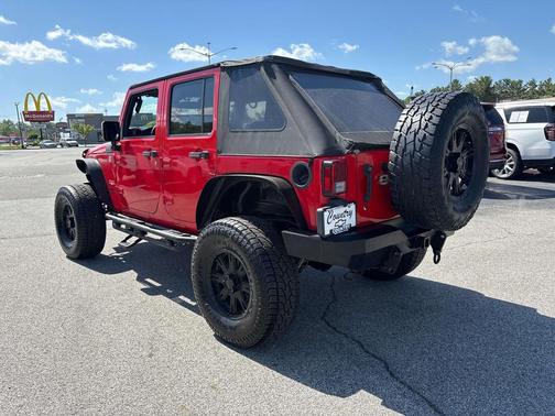 Firecracker Red Clear Coat 2015 Jeep Wrangler Unlimited Sahara