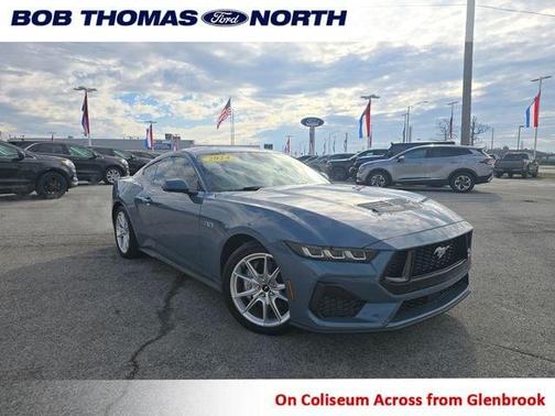 Vapor Blue Metallic 2024 Ford Mustang GT Premium