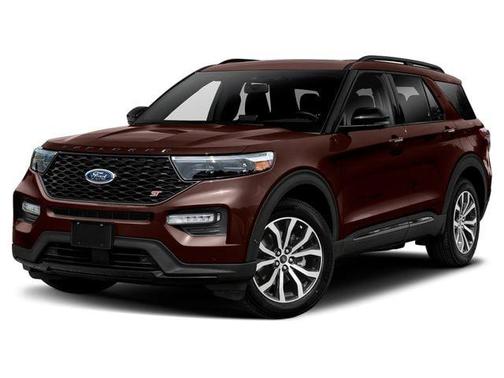 Red Metallic 2020 Ford Explorer ST
