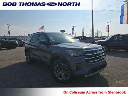 Vapor Blue Metallic 2026 Ford Explorer Active