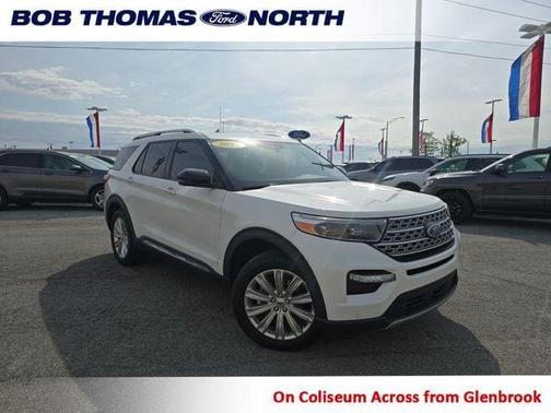 White 2020 Ford Explorer Limited