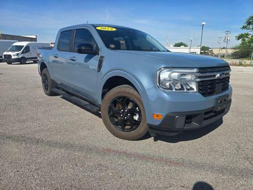 Azure Gray Metallic 2024 Ford Maverick Lariat