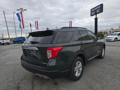 Green Metallic 2023 Ford Explorer XLT