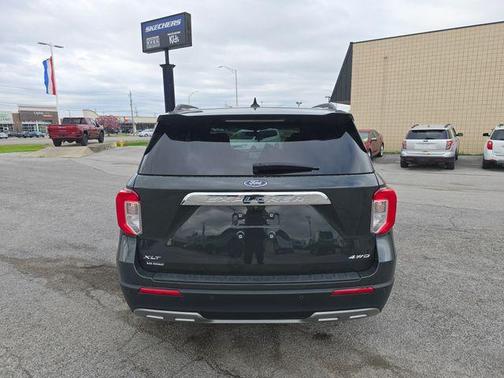 Green Metallic 2023 Ford Explorer XLT