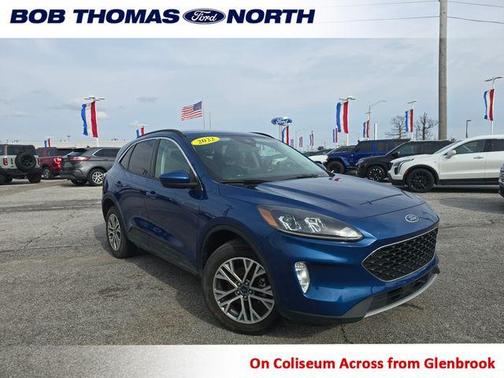 Blue Metallic 2022 Ford Escape SEL