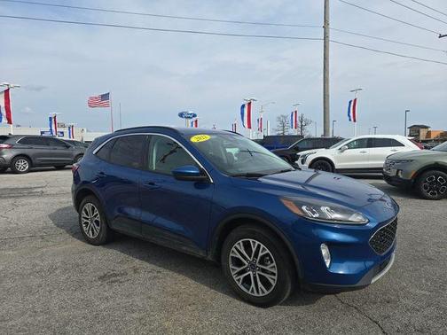 Blue Metallic 2022 Ford Escape SEL