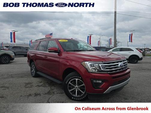 Ruby Red Metallic 2018 Ford Expedition XLT