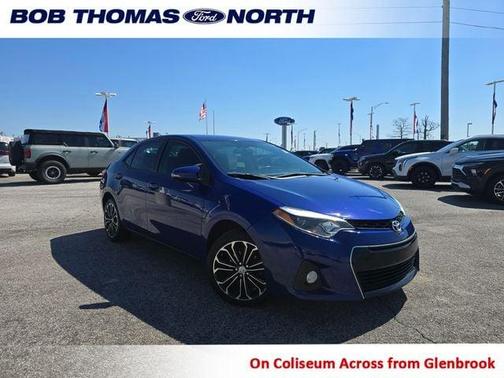 Blue 2015 Toyota Corolla S Plus