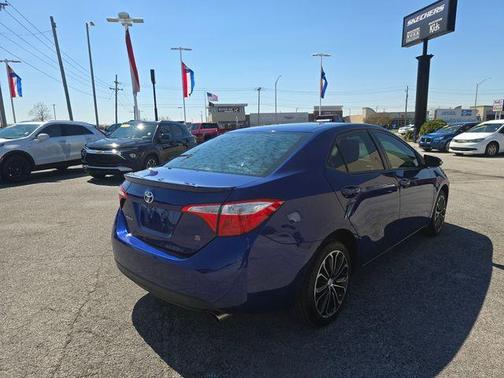 Blue 2015 Toyota Corolla S Plus