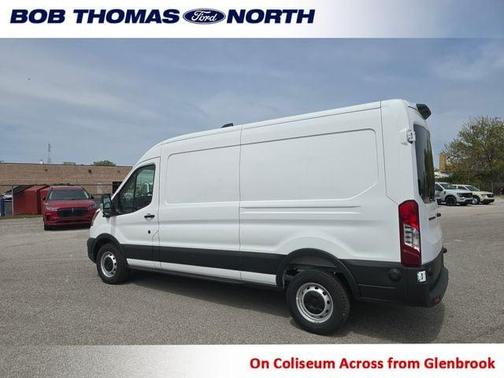 Oxford White 2026 Ford Transit-250 148 WB Medium Roof Cargo