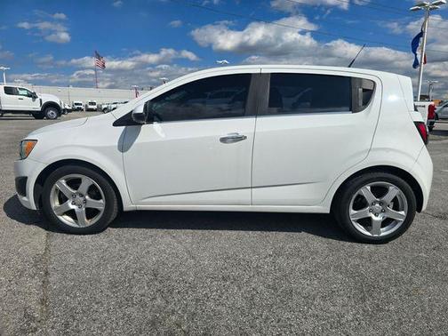 Summit White 2014 Chevrolet Sonic LTZ