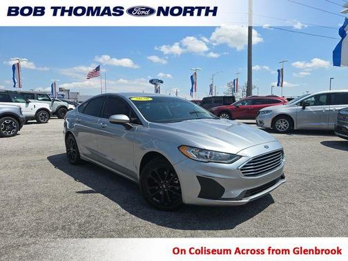 Silver Metallic 2020 Ford Fusion SE