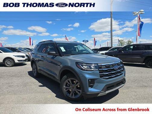 Vapor Blue Metallic 2026 Ford Explorer Active