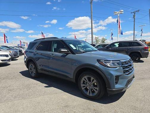 Vapor Blue Metallic 2026 Ford Explorer Active
