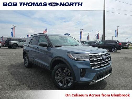Vapor Blue Metallic 2026 Ford Explorer Active