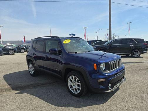 Jetset Blue Clearcoat 2019 Jeep Renegade Latitude