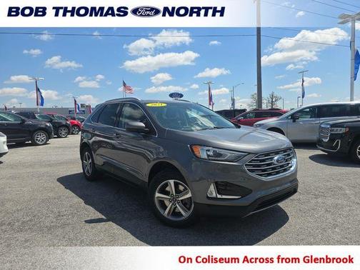 Gray Metallic 2021 Ford Edge SEL