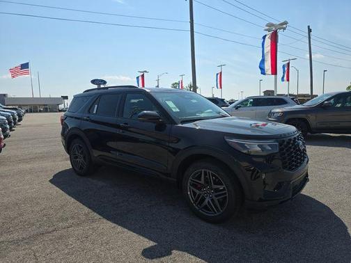 Agate Black Metallic 2026 Ford Explorer ST