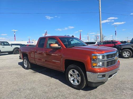 Sunset Orange Metallic 2015 Chevrolet Silverado 1500 LT