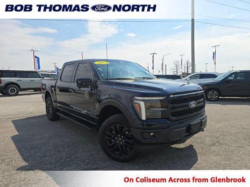 Antimatter Blue Metallic 2025 Ford F-150 Lariat