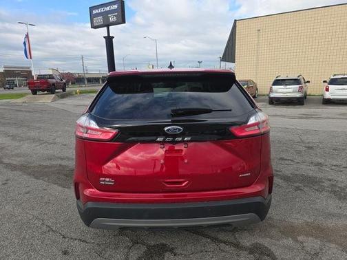 Red Metallic 2023 Ford Edge SEL