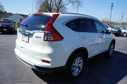 WHITE 2016 Honda CR-V EX-L