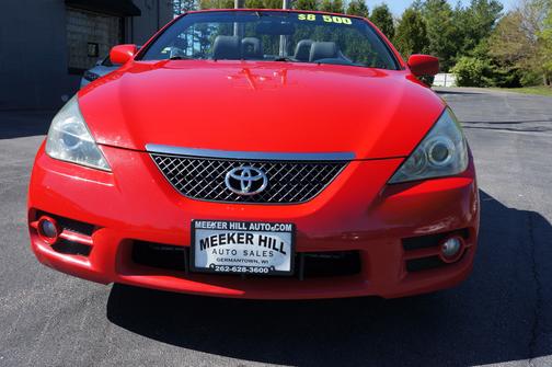RED 2008 Toyota Camry Solara SLE
