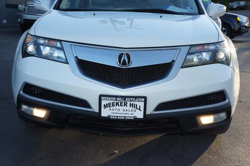 WHITE 2011 Acura MDX 3.7L