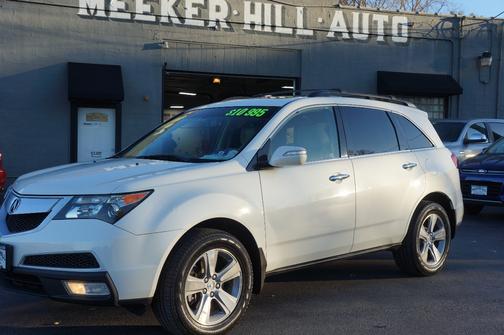 WHITE 2011 Acura MDX 3.7L