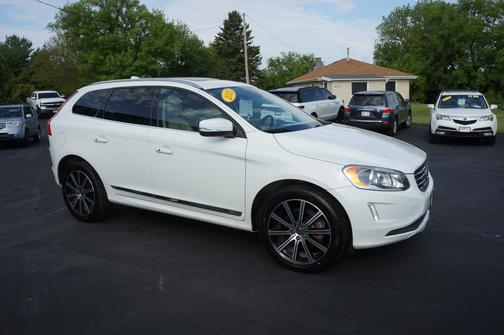 WHITE 2015 Volvo XC60 T6 Premier Plus