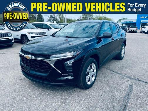 Black Metallic 2024 Chevrolet Trax LS