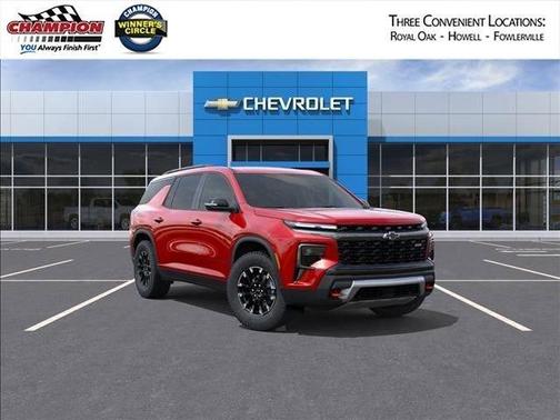 Red 2026 Chevrolet Traverse Z71