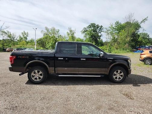 Shadow Black 2017 Ford F-150 Lariat