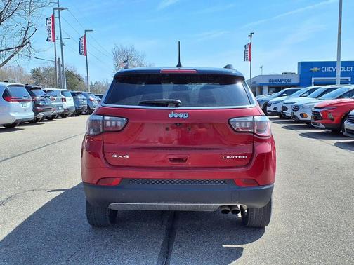 Redline Pearlcoat 2018 Jeep Compass Limited