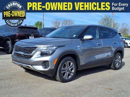 Steel Gray 2022 Kia Seltos LX