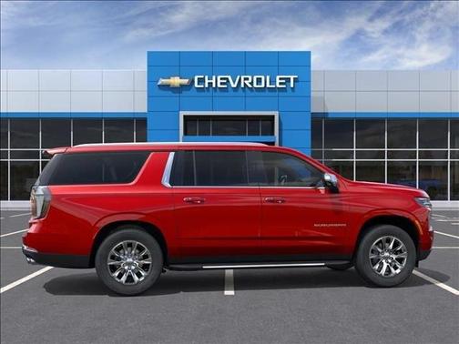 Red 2026 Chevrolet Suburban Premier