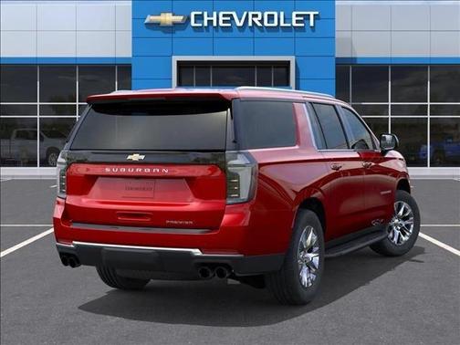 Red 2026 Chevrolet Suburban Premier