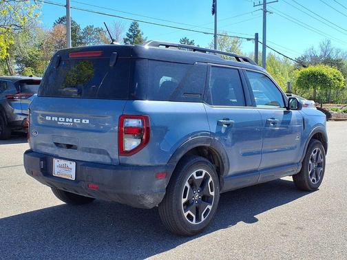 Azure Gray Metallic 2024 Ford Bronco Sport Outer Banks