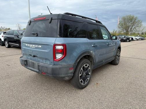 Azure Gray Metallic 2024 Ford Bronco Sport Outer Banks