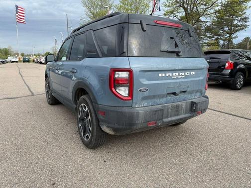 Azure Gray Metallic 2024 Ford Bronco Sport Outer Banks