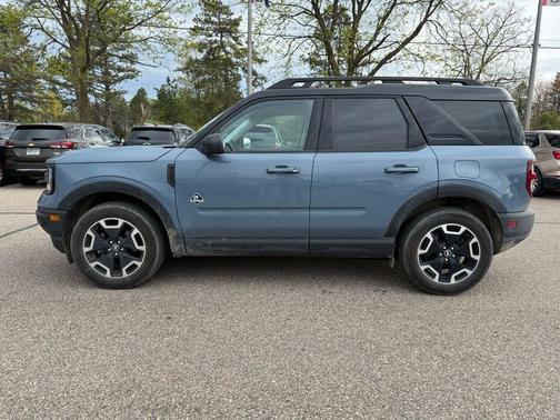 Azure Gray Metallic 2024 Ford Bronco Sport Outer Banks