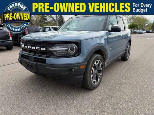 Azure Gray Metallic 2024 Ford Bronco Sport Outer Banks