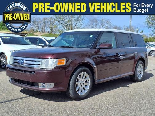 Bordeaux Reserve Red Metallic 2011 Ford Flex SEL