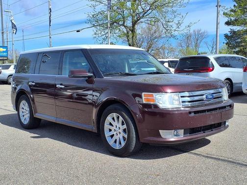 Bordeaux Reserve Red Metallic 2011 Ford Flex SEL