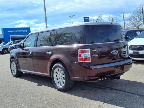Bordeaux Reserve Red Metallic 2011 Ford Flex SEL